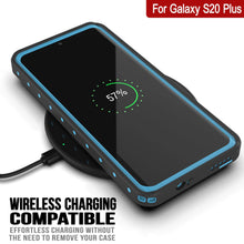 Charger l'image dans la galerie, Galaxy S20+ Plus Waterproof Case PunkCase StudStar Light Blue Thin 6.6ft Underwater IP68 ShockProof (Color in image: teal)