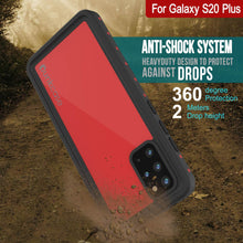 Charger l'image dans la galerie, Galaxy S20+ Plus Waterproof Case PunkCase StudStar Red Thin 6.6ft Underwater IP68 Shock/Snow Proof (Color in image: pink)