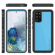Charger l'image dans la galerie, Galaxy S20+ Plus Waterproof Case PunkCase StudStar Light Blue Thin 6.6ft Underwater IP68 ShockProof (Color in image: purple)