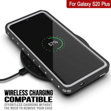 Charger l'image dans la galerie, Galaxy S20+ Plus Waterproof Case, Punkcase StudStar White Thin 6.6ft Underwater IP68 Shock/Snow Proof (Color in image: teal)