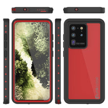 Charger l'image dans la galerie, Galaxy S20 Ultra Waterproof Case PunkCase StudStar Red Thin 6.6ft Underwater IP68 Shock/Snow Proof (Color in image: purple)