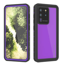 Charger l'image dans la galerie, Galaxy S20 Ultra Waterproof Case PunkCase StudStar Purple Thin 6.6ft Underwater IP68 Shock/Snow Proof (Color in image: purple)