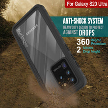 Charger l'image dans la galerie, Galaxy S20 Ultra Waterproof Case PunkCase StudStar Clear Thin 6.6ft Underwater IP68 Shock/Snow Proof (Color in image: white)