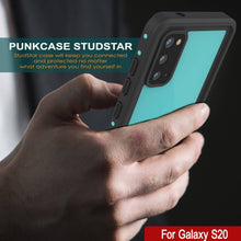 Charger l'image dans la galerie, Galaxy S20 Waterproof Case PunkCase StudStar Teal Thin 6.6ft Underwater IP68 Shock/Snow Proof (Color in image: white)