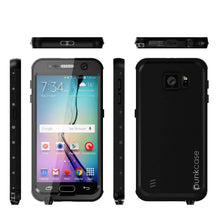 Load image into Gallery viewer, Galaxy S6 Waterproof Case PunkCase StudStar Black Thin 6.6ft Underwater IP68 Shock/Dirt/Snow Proof (Color in image: teal)