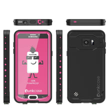 Charger l'image dans la galerie, Galaxy Note 5 Waterproof Case, Punkcase StudStar Pink Shock/Dirt/Snow Proof | Lifetime Warranty (Color in image: white)