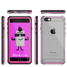Charger l'image dans la galerie, iPhone 6/6S Waterproof Case, PUNKcase CRYSTAL Pink W/ Attached Screen Protector | Warranty (Color in image: pink)