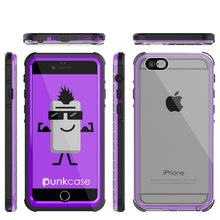 Charger l'image dans la galerie, iPhone 6+/6S+ Plus Waterproof Case, PUNKcase CRYSTAL Purple W/ Attached Screen Protector | Warranty (Color in image: purple)