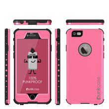 Charger l'image dans la galerie, iPhone 6S+/6+ Plus Waterproof Case, PUNKcase StudStar Pink w/ Attached Screen Protector | Warranty (Color in image: white)