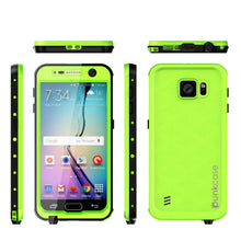 Load image into Gallery viewer, Galaxy S6 Waterproof Case PunkCase StudStar Light Green Thin 6.6ft Underwater IP68 Shock/Dirt Proof (Color in image: pink)