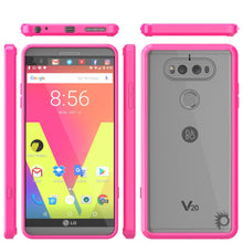 Charger l'image dans la galerie, LG v20 Case Punkcase® LUCID 2.0 Pink Series w/ PUNK SHIELD Glass Screen Protector | Ultra Fit (Color in image: black)
