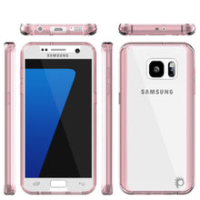 Load image into Gallery viewer, S7 Case Punkcase® LUCID 2.0 Crystal Pink Series w/ PUNK SHIELD Glass Screen Protector | Ultra Fit (Color in image: purple)