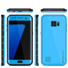 Load image into Gallery viewer, Galaxy S7 EDGE Waterproof Case PunkCase StudStar Light Blue Thin 6.6ft Underwater IP68 ShockProof (Color in image: pink)