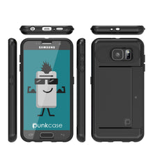 Charger l'image dans la galerie, Galaxy S6 EDGE Case PunkCase CLUTCH Black Series Slim Armor Soft Cover Case w/ Screen Protector (Color in image: White)