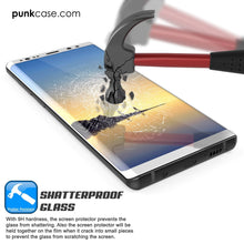 Charger l'image dans la galerie, Galaxy Note 10+ Plus Black Punkcase Glass SHIELD Tempered Glass Screen Protector 0.33mm Thick 9H Glass
