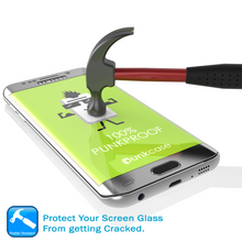 Charger l'image dans la galerie, Galaxy Note 7 Silver Screen Protector, Punkcase Glass SHIELD  0.33mm Thick 9H Tempered Glass (Color in image: Black)