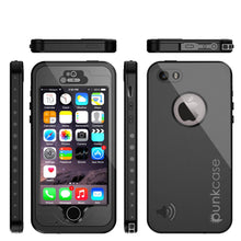 Load image into Gallery viewer, iPhone 5S/5 Waterproof Case, PunkCase StudStar Black Case Water/Shock/Dirt Proof | Lifetime Warranty (Color in image: white)