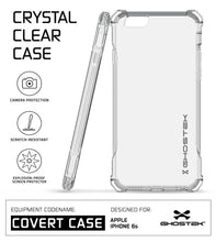 Load image into Gallery viewer, iPhone 6S Case, Ghostek® Covert Clear, Premium Impact Protective Armor | Lifetime Warranty Exchange (Color in image: space grey)
