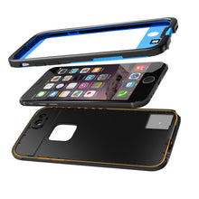 Load image into Gallery viewer, iPhone 6S+/6+ Plus Waterproof Case, Punkcase SpikeStar Light Blue | Thin Fit 6.6ft Underwater IP68 (Color in image: black)