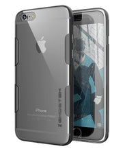 Load image into Gallery viewer, iPhone 6s Plus Case Space Grey Ghostek Cloak, Slim Protective w/ Tempered Glass | Lifetime Warranty (Color in image: space grey)