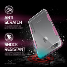 Load image into Gallery viewer, iPhone 6s Plus Case Pink Ghostek Cloak, Slim Protective Armor w/ Tempered Glass | Lifetime Warranty (Color in image: space grey)