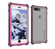 Charger l'image dans la galerie, iPhone 7 Plus Waterproof Case, Ghostek Nautical Series for iPhone 7 Plus | Slim Underwater Protection | Adventure Duty | Swimming (Pink) (Color in image: Pink)