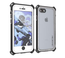 Charger l'image dans la galerie, iPhone  8  Waterproof Case, Ghostek Nautical Series for iPhone  8  | Slim Underwater Protection | Adventure Duty | Ultra Fit | Swimming (White) (Color in image: White)