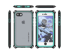 Load image into Gallery viewer, iPhone 7 Waterproof Case, Ghostek Nautical Series for iPhone 7 | Slim Underwater Protection | Adventure Duty | Ultra Fit | Swimming (Teal) (Color in image: Pink)