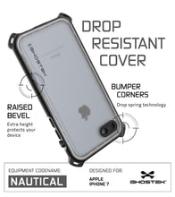Load image into Gallery viewer, iPhone 7 Case, Ghostek Nautical Series for iPhone 7 Case | WHITE (Color in image: Red)