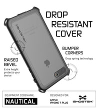 Charger l'image dans la galerie, iPhone 7+ Plus case, Ghostek®  Nautical Series  for iPhone 7+ Plus Rugged Heavy Duty Case |  Black