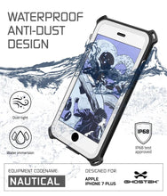 Charger l'image dans la galerie, iPhone 7+ Plus case, Ghostek®  Nautical Series  for iPhone 7+ Plus Rugged Heavy Duty Case | White