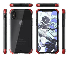 Charger l'image dans la galerie, iPhone X Case, Military Grade Standard Drop Tested & Supports Wireless Charging | Ghostek Covert 2 Series – Perfect Ultra Slim Protection | Red (Color in image: Orange)