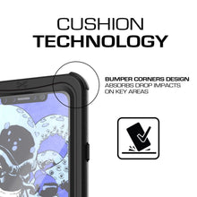 Load image into Gallery viewer, iPhone X Waterproof Case, Ghostek Nautical Military Grade Shock & Drop Tested | Face ID Compatible – Retail Packaging | Black (Color in image: Teal)