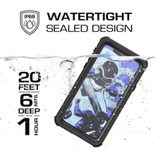 Load image into Gallery viewer, iPhone X Waterproof Case, Ghostek Nautical Military Grade Shock & Drop Tested | Face ID Compatible – Retail Packaging | Black