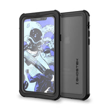 Load image into Gallery viewer, iPhone X Waterproof Case, Ghostek Nautical Military Grade Shock & Drop Tested | Face ID Compatible – Retail Packaging | Black (Color in image: White)