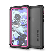 Load image into Gallery viewer, Ghostek Nautical Ultra Slim iPhone X Waterproof Case Fully Sealed Drop Resistant | Swimming Fishing Boating Snorkeling Jet Skiing Sailing Canoeing Kayaking Surfing Scuba Diving | Pink (Color in image: Pink)