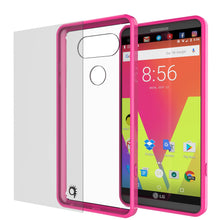 Charger l'image dans la galerie, LG v20 Case Punkcase® LUCID 2.0 Pink Series w/ PUNK SHIELD Glass Screen Protector | Ultra Fit (Color in image: crystal pink)
