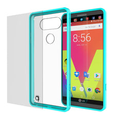 Charger l'image dans la galerie, LG v20 Case Punkcase® LUCID 2.0 Teal Series w/ PUNK SHIELD Glass Screen Protector | Ultra Fit (Color in image: clear)