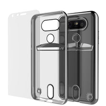 Charger l'image dans la galerie, LG G5 Case, PUNKCASE® Silver LUCID  Series | Card Slot | PUNK SHIELD Screen Protector | Ultra Fit (Color in image: Rose Gold)
