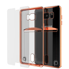Charger l'image dans la galerie, Galaxy Note 5 Case, PUNKCASE® LUCID Rose Gold Series | Card Slot | SHIELD Screen Protector (Color in image: Rose Gold)