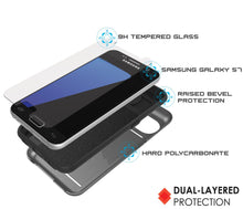 Charger l'image dans la galerie, Galaxy Note 5 Case PunkCase CLUTCH Grey Series Slim Armor Soft Cover Case w/ Tempered Glass (Color in image: Rose)