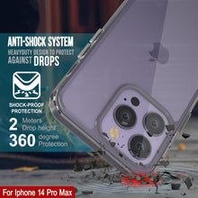 Charger l'image dans la galerie, Coque iPhone 15 Pro Max Punkcase® LUCID 2.0 Série Violette avec Protecteur d'écran PUNK SHIELD | Ultra Ajustée