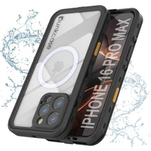 Load image into Gallery viewer, Coque étanche pour iPhone 16 Pro Max, Punkcase SpikeStar Black Series | Slim Fit 2 m sous l'eau IP68
