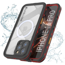 Charger l'image dans la galerie, Coque étanche pour iPhone 16 Pro, série Punkcase SpikeStar Red | Slim Fit 2 m sous l'eau IP68