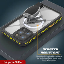 Charger l'image dans la galerie, Coque étanche pour iPhone 16 Pro, série Punkcase SpikeStar Yellow | Slim Fit 2 m sous l'eau IP68