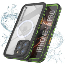 Charger l'image dans la galerie, Coque étanche pour iPhone 16 Pro, série Punkcase SpikeStar Light-Green | Slim Fit 2 m sous l'eau IP68
