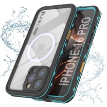 Charger l'image dans la galerie, Coque étanche pour iPhone 16 Pro, série Punkcase SpikeStar Teal | Slim Fit 2 m sous l'eau IP68