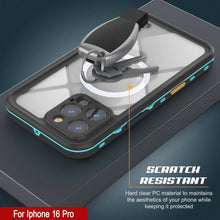 Charger l'image dans la galerie, Coque étanche pour iPhone 16 Pro, série Punkcase SpikeStar Teal | Slim Fit 2 m sous l'eau IP68