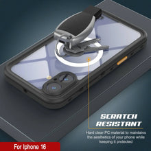 Charger l'image dans la galerie, Coque étanche pour iPhone 16, Punkcase SpikeStar Black Series | Slim Fit 2 m sous l'eau IP68