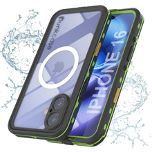 Charger l'image dans la galerie, Coque étanche pour iPhone 16, série Punkcase SpikeStar Light-Green | Slim Fit 2 m sous l'eau IP68